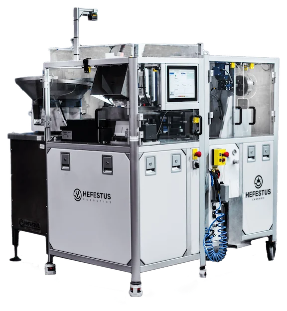 The Hefestus AutoTube packaging machine