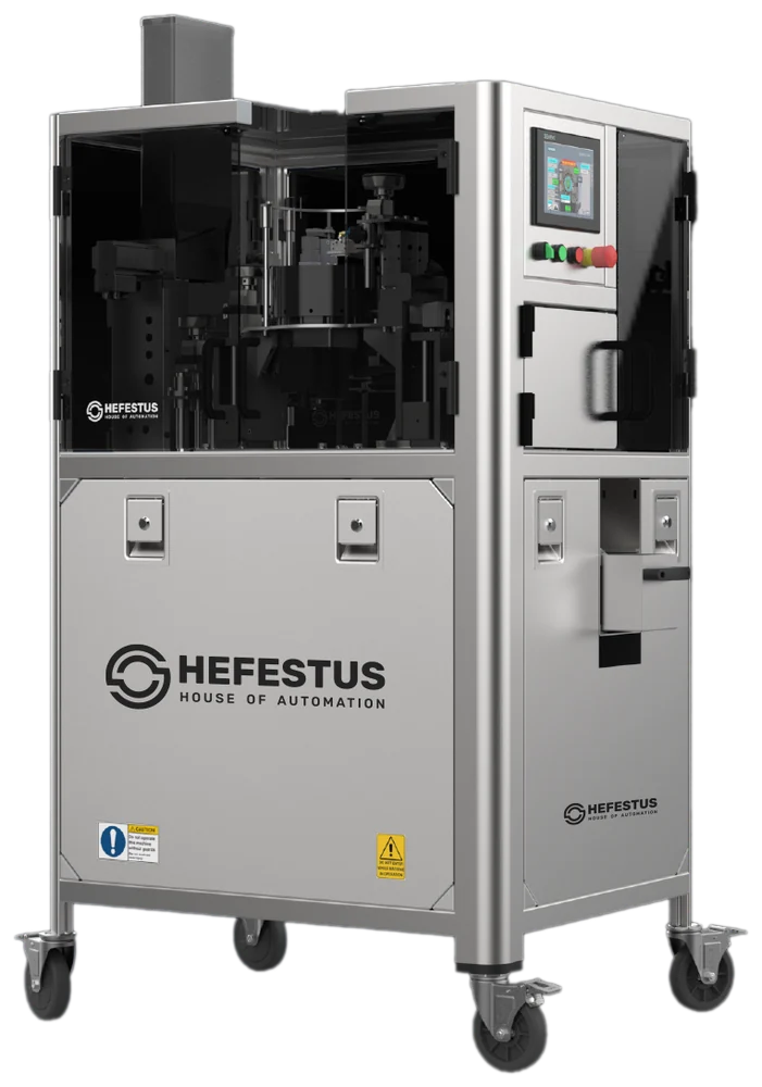 The LumineX compact pre-roll machine